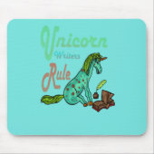 Unicorn Writer Rule Mousepad (Vorne)