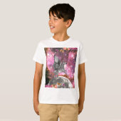 Unicorn Zebra Pegasus T-Shirt (Vorne ganz)