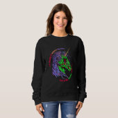 Unicorn Zombie Zombie Sweatshirt (Vorne ganz)