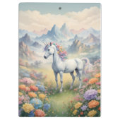 Unicorn-Zwischenablage Klemmbrett (Rückseite)