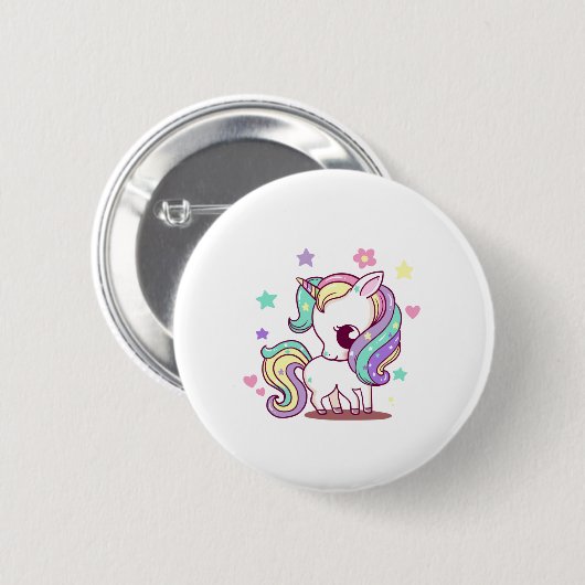 UNICORNE FAIRY BUTTON (Vorne & Hinten)
