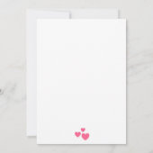 Unicornio feliz ankündigung (Rückseite)