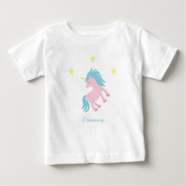 Unicornio rosa baby t-shirt
