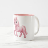 Unicornio Zweifarbige Tasse (VorderseiteRechts)
