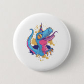 Unicornisaurus Button (Vorderseite)