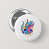Unicornisaurus Button (Vorne & Hinten)