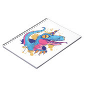 Unicornisaurus Notizblock (Linke Seite)