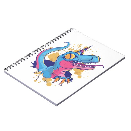 Unicornisaurus Notizblock (Linke Seite)