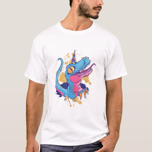 Unicornisaurus T-Shirt (Vorderseite)
