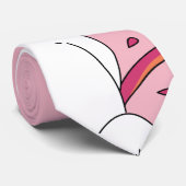 Unicornregenbogengeklingel-Hals-Krawatte Krawatte (Gerollt)