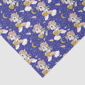 Unicorns And Rainbows Seidenpapier (Ausschnitt)