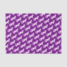 Unicorns Aquarellkunst whimsy-Papier Seidenpapier