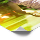 Unicorns Are Real Funny Humor Poster (Ecke)