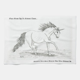 Unicorns Are Real Geschirrtuch