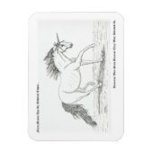 Unicorns Are Real Magnet (Vertikal)