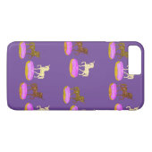 Unicorns Art Sweet Donuts Case-Mate iPhone Hülle (Rückseite (Horizontal))