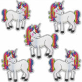 Unicorns Aufkleber (Vorderseite)