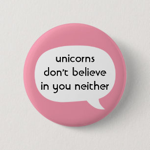 Unicorns Button