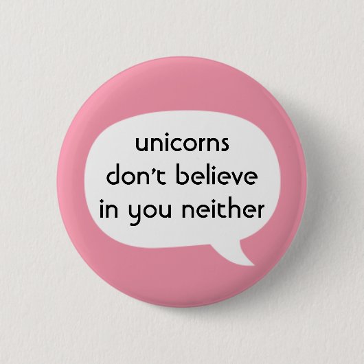 Unicorns Button (Vorderseite)
