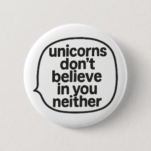 Unicorns Button