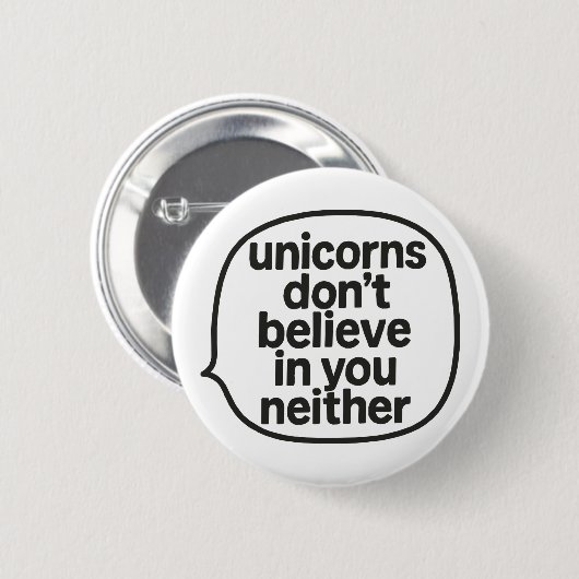 Unicorns Button (Vorne & Hinten)