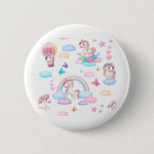 Unicorns Button (Vorderseite)