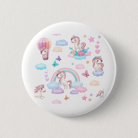 Unicorns Button (Vorderseite)