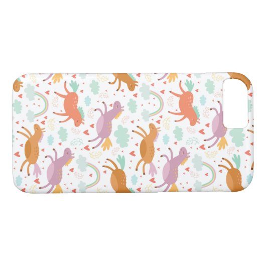 Unicorns Case-Mate iPhone Hülle (Rückseite (Horizontal))