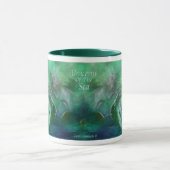 Unicorns der Seekunst-Tasse Tasse (Zentrum)