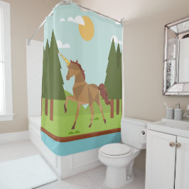 Unicorns Duschvorhang