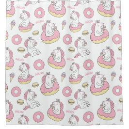 Unicorns Duschvorhang