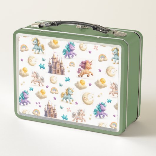 Unicorns & Fairytale Castle - Enchanted Lunchbox (Rückseite)