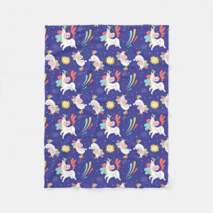 Unicorns Fleecedecke