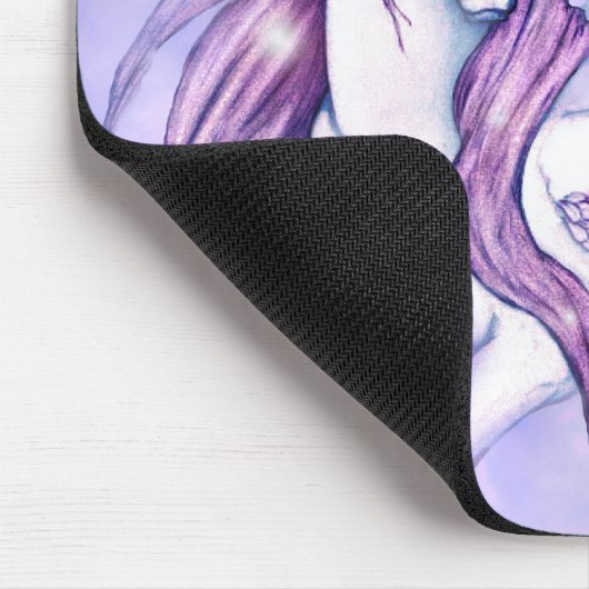 Unicorns-Flug von extravagantem Mousepad (Ecke)