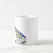 Unicorns-Furz-Regenbogen-Kaffee-Tasse Kaffeetasse (Mittel)