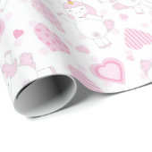 Unicorns Geschenkpapier (Rolleneckpunkt)