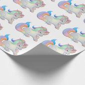 Unicorns Geschenkpapier (Ecke)