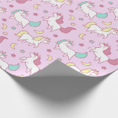 Unicorns Geschenkpapier (Ecke)