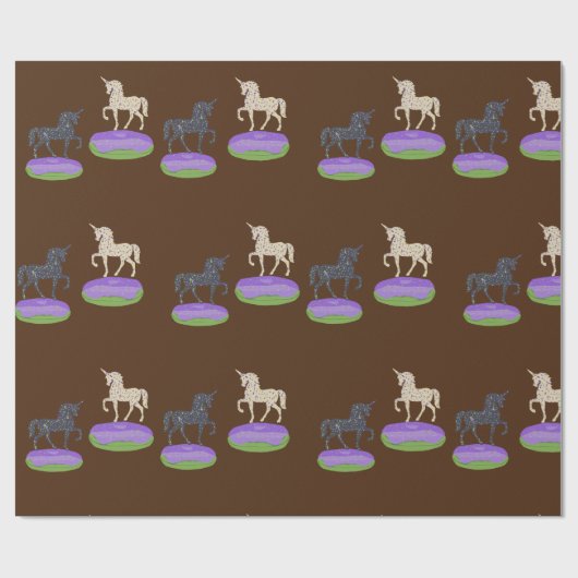 Unicorns Geschenkpapier (Flach)