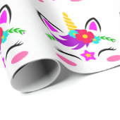 Unicorns Geschenkpapier (Rolleneckpunkt)