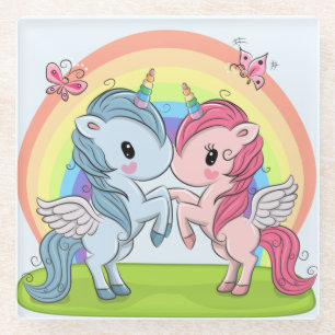 Unicorns Glasuntersetzer