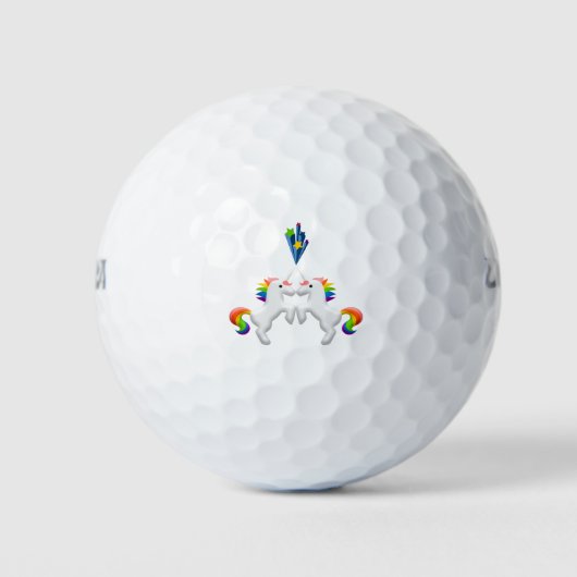 Unicorns Golfball (Vorderseite)