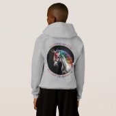 Unicorns Hoodie (Schwarz voll)