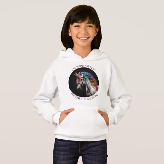 Unicorns Hoodie (Vorne ganz)