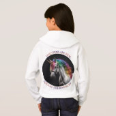 Unicorns Hoodie (Schwarz voll)