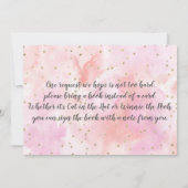 Unicorns in Bloom Einladung (Rückseite)