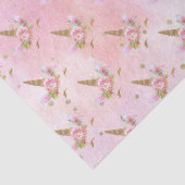 Unicorns in Bloom Seidenpapier (Detail)