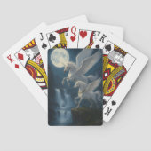 Unicorns in flight -Playing cards Spielkarten (Rückseite)