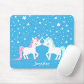 Unicorns in Liebe mousepad kundengerecht (Mit Mouse)