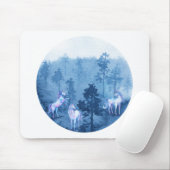 Unicorns in the Mist Mousepad (Mit Mouse)